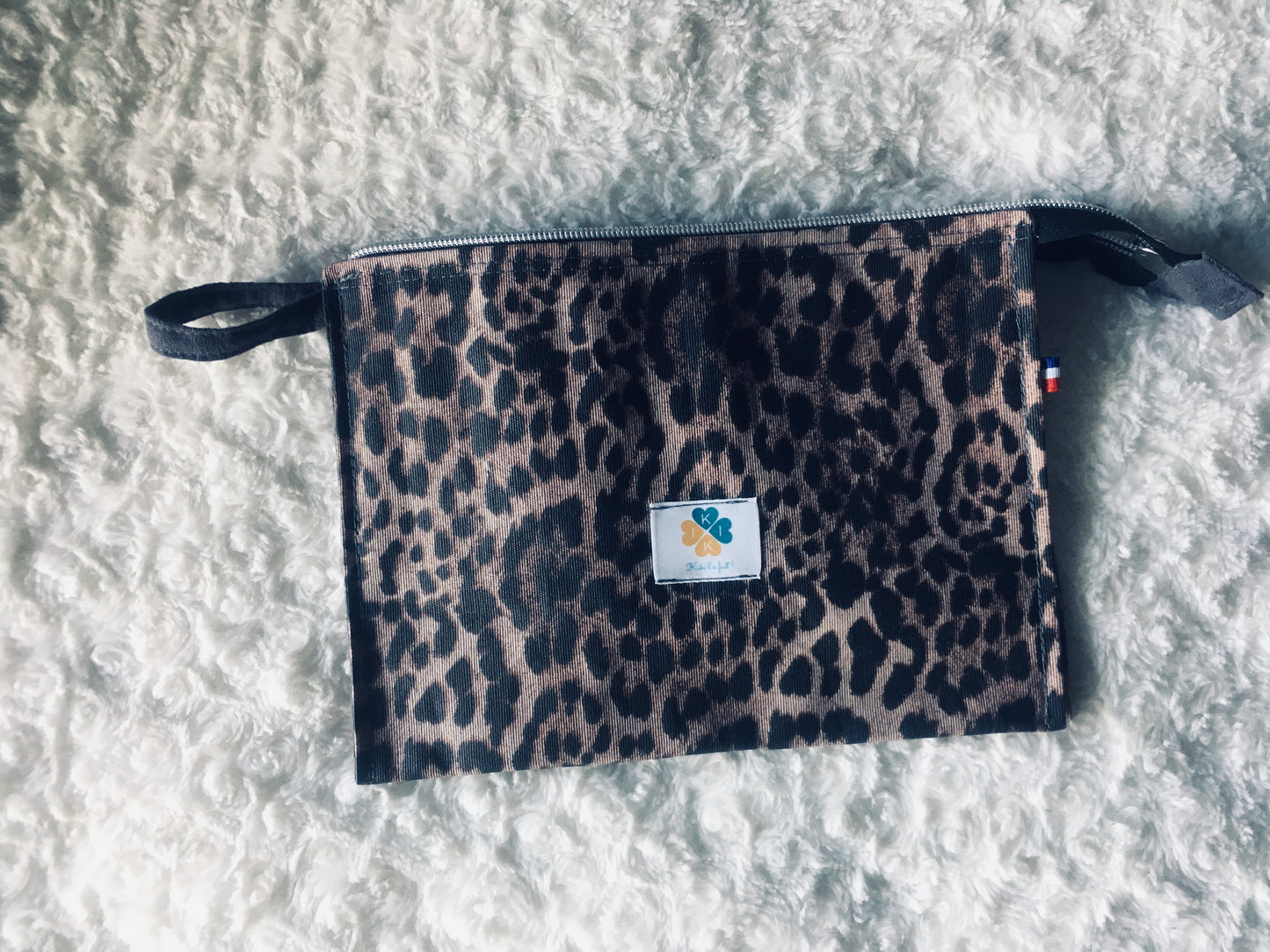 Trousse double "graou" anthracite