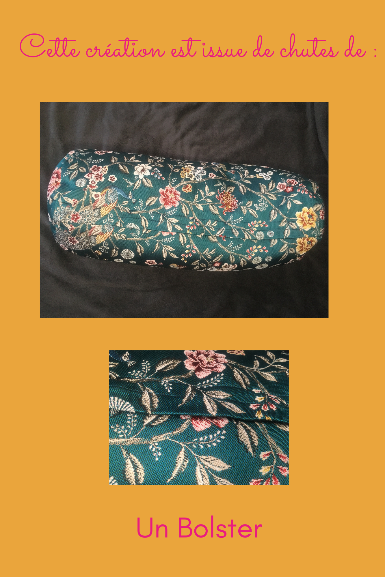 Pochette double "Siam" vert émeraude