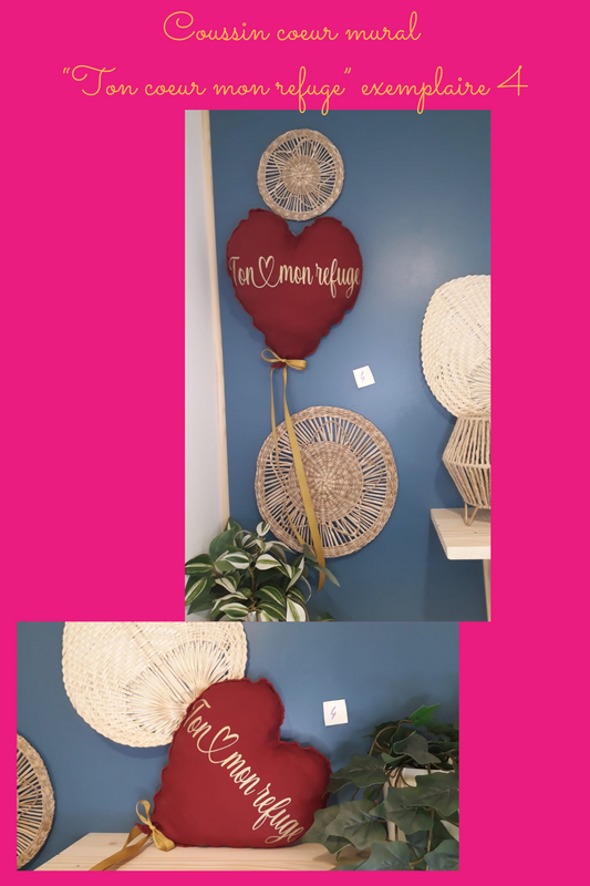 Coussin mural coeur - exemplaire 4